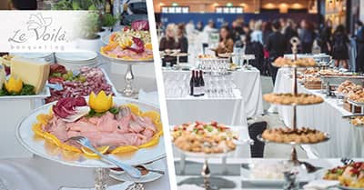 Buffet grande eventi Le Voilà Banqueting