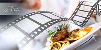 Migliori catering a Roma: il cinema sceglie Le Voilà Banqueting