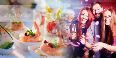 Rendere speciali i tuoi eventi con il servizio catering e banqueting Le Voilà Banqueting